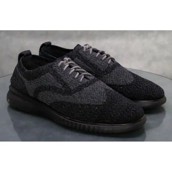 Cole Haan Zero Grand Knit Lite Men's Wingtip OxfordsCasual Shoes Size 8.5 C27563