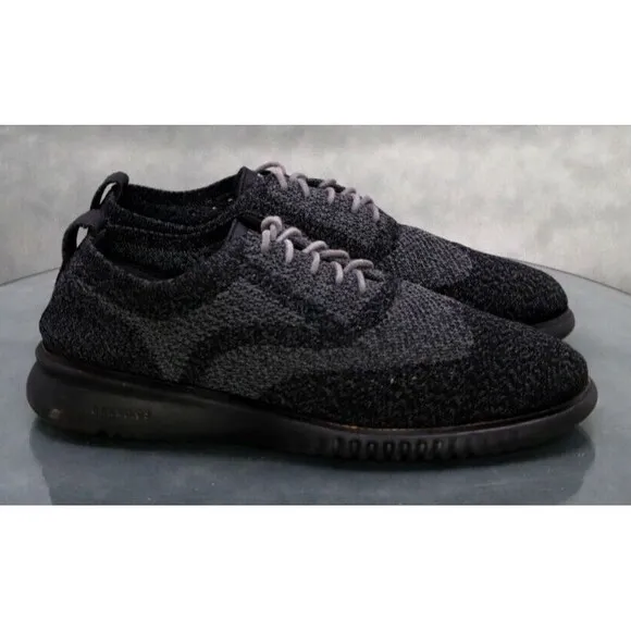 Cole Haan Zero Grand Knit Lite Men's Wingtip OxfordsCasual Shoes Size 8.5 C27563