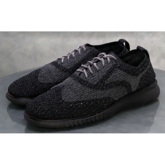 Cole Haan Zero Grand Knit Lite Men's Wingtip OxfordsCasual Shoes Size 8.5 C27563