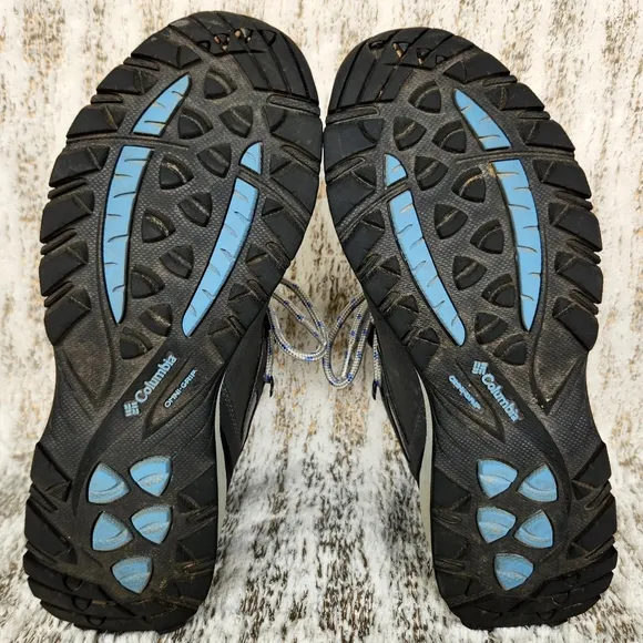 Columbia &quot;Newton Ridge Plus Waterproof&quot; Hiking Boot Grey | Women's Size 9.5 Wide