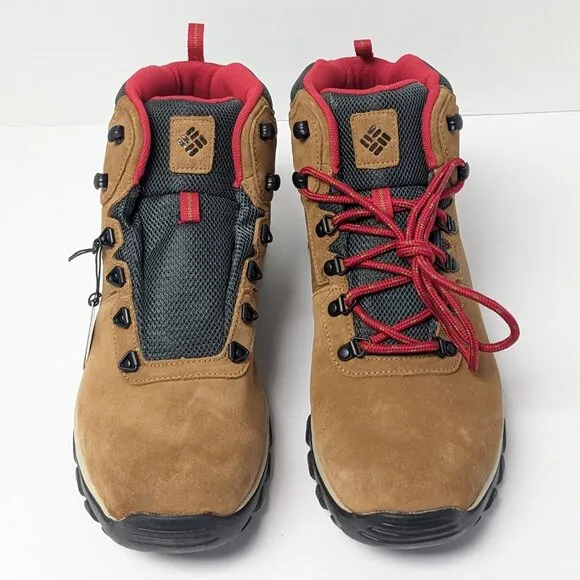 Columbia Newton Ridge Plus II Waterproof Hiking Boots, Tan, Men's 11.5