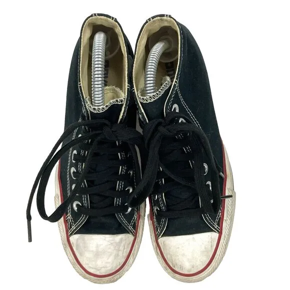 Converse Chuck Taylor All-Star -Women's Sz 7 -Lux Wedge -Black High Tops 547198F