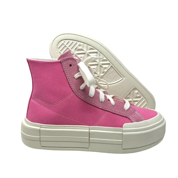 Converse Chuck Taylor Cruise High Top Pink Shoes Canvas Black Women Size A07569C