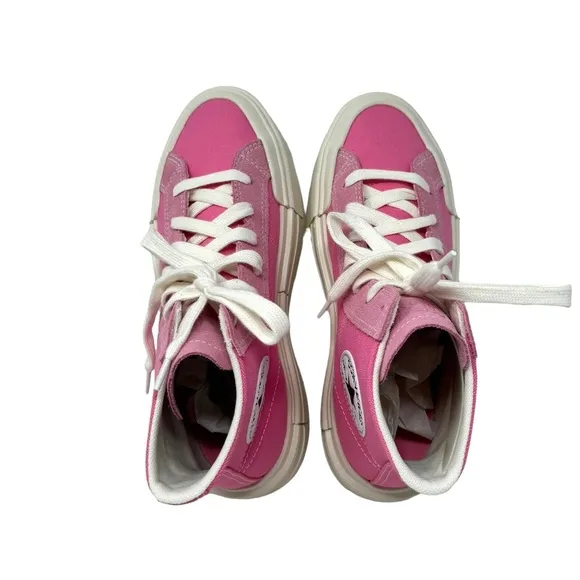 Converse Chuck Taylor Cruise High Top Pink Shoes Canvas Black Women Size A07569C