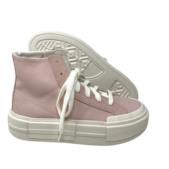 Converse Chuck Taylor Cruise Shoes High Sneakers Canvas Suede Pink Women A06142C