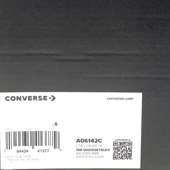 Converse Chuck Taylor Cruise Shoes High Sneakers Canvas Suede Pink Women A06142C