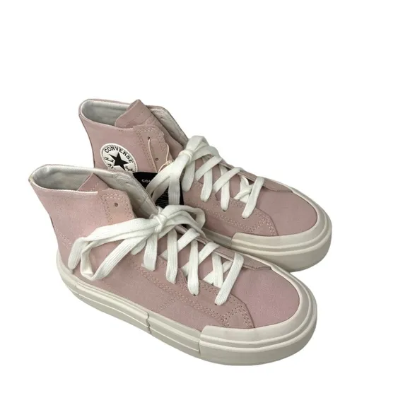 Converse Chuck Taylor Cruise Shoes High Sneakers Canvas Suede Pink Women A06142C