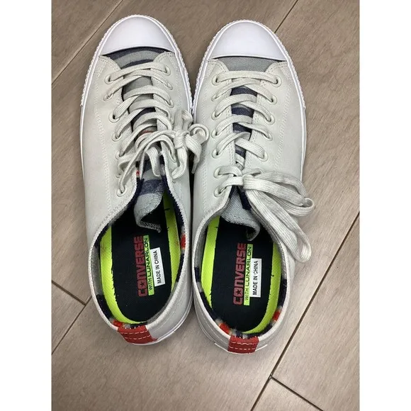 Converse CTAS Pro Blanket Stripe Buff Casino Shoes sneakers men 13 wm 15