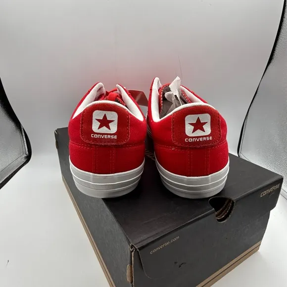 Converse Star Player Ox Mens 10/Womens 12 Shoes 142169C Red NIB