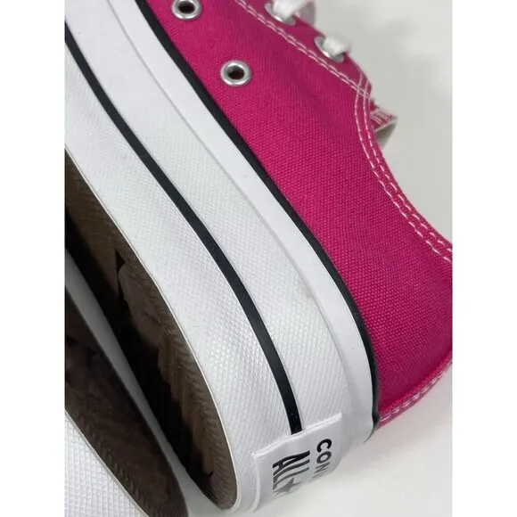 Converse Women's Chuck Taylor All Star Lift Platform Shoes Classic Pink Size 7.5