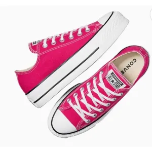 Converse Women's Chuck Taylor All Star Lift Platform Shoes Classic Pink Size 7.5