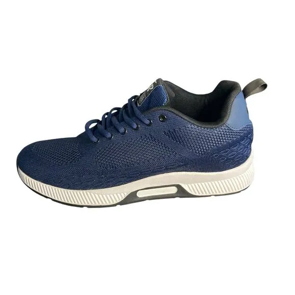 Conzuri V2 Cloud Runners Mens Size 12.5 Running Shoes Navy Blue Height Boosting
