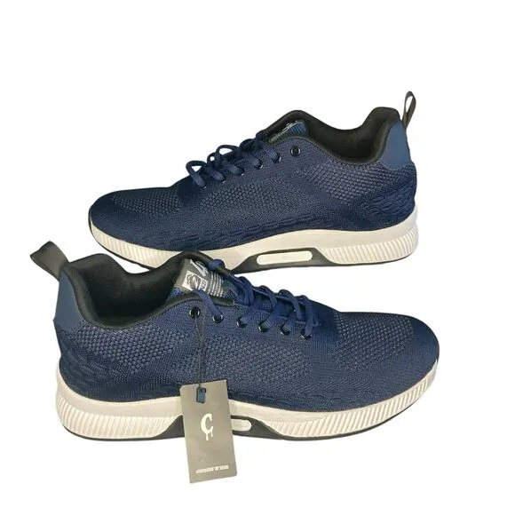 Conzuri V2 Cloud Runners Mens Size 12.5 Running Shoes Navy Blue Height Boosting