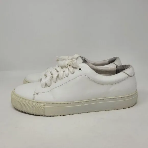 Cos Shoes Mens 10 White Leather Casual Minimalist Basic
