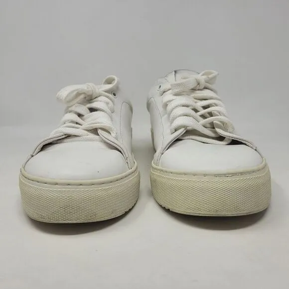 Cos Shoes Mens 10 White Leather Casual Minimalist Basic