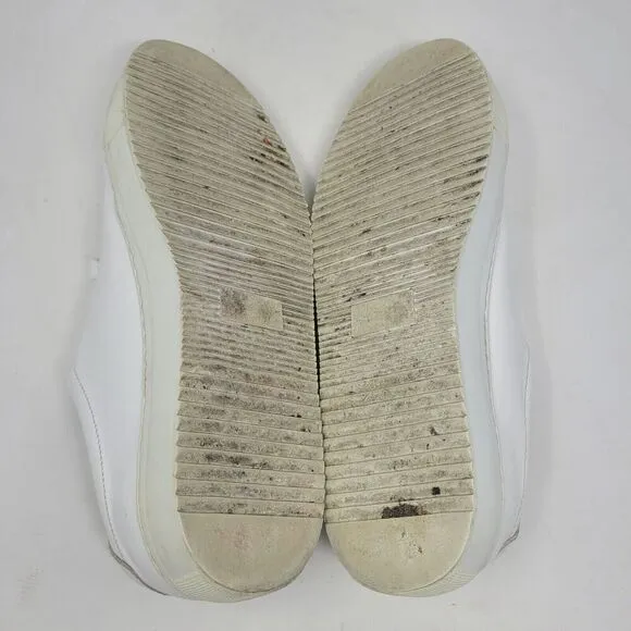Cos Shoes Mens 10 White Leather Casual Minimalist Basic