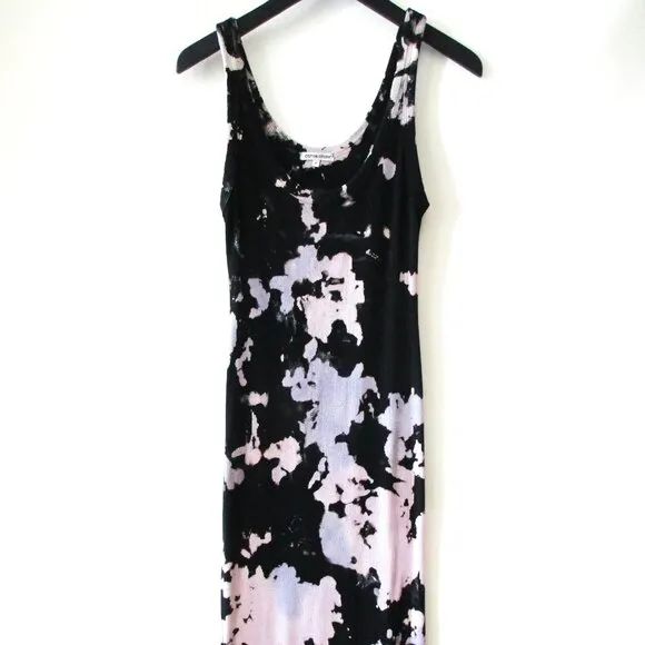 COTTON CITIZEN &quot;VERONA&quot; TIE DYE RIBBED TANK DRESS