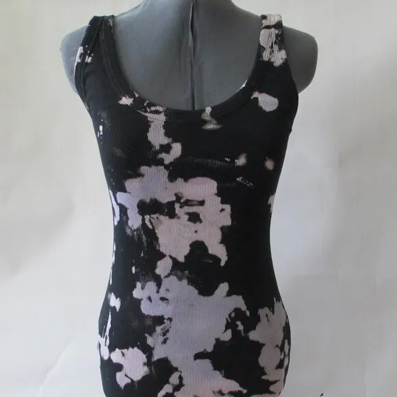 COTTON CITIZEN &quot;VERONA&quot; TIE DYE RIBBED TANK DRESS