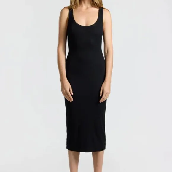 COTTON CITIZEN &quot;VERONA&quot; TIE DYE RIBBED TANK DRESS
