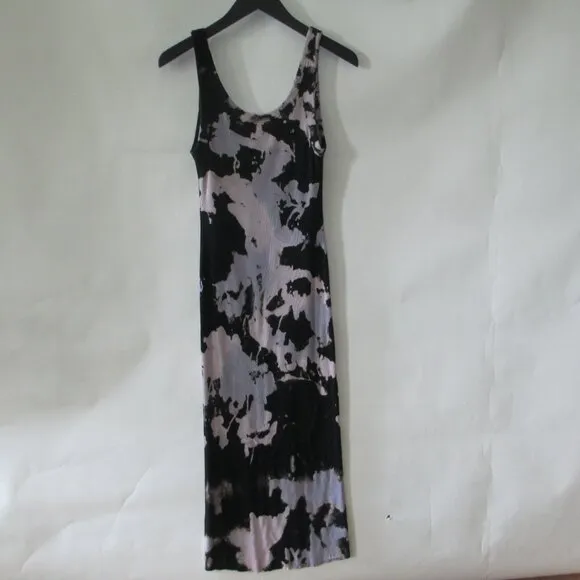 COTTON CITIZEN &quot;VERONA&quot; TIE DYE RIBBED TANK DRESS