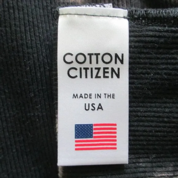 COTTON CITIZEN &quot;VERONA&quot; TIE DYE RIBBED TANK DRESS