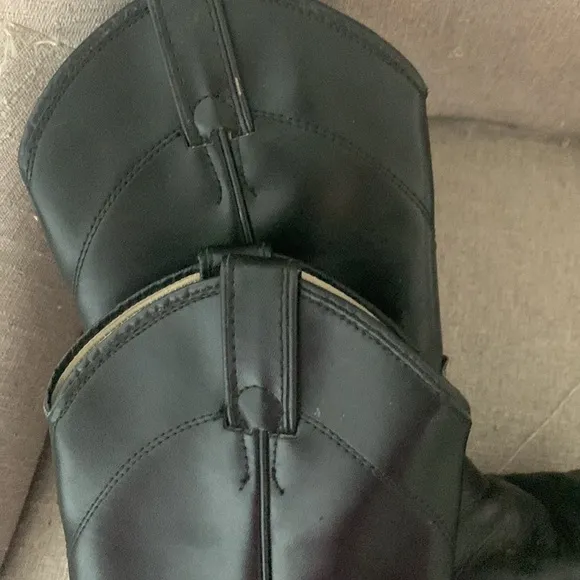 COWGIRL WESTERN LEATHER BOOTS