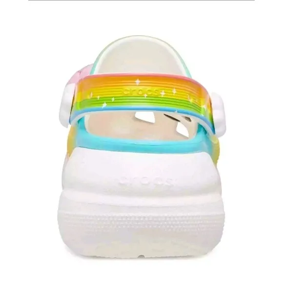 Crocs Care Bears Clog Size Multicolor Light Up S'allume shoes Women 7 - RARE