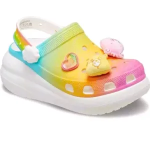 Crocs Care Bears Clog Size Multicolor Light Up S'allume shoes Women 7 - RARE