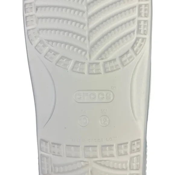 Crocs Classic Solarized Sandals Tie Dye Double Straps Slip On Size M10 W12 (Tag)