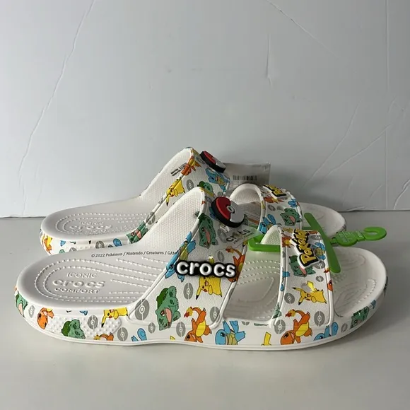 CROCS Pokémon limited edition Slide Sandals unisex women’s 11