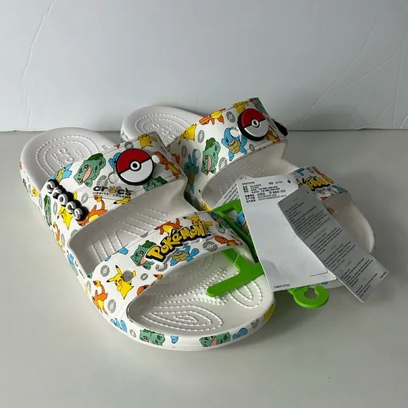 CROCS Pokémon limited edition Slide Sandals unisex women’s 11