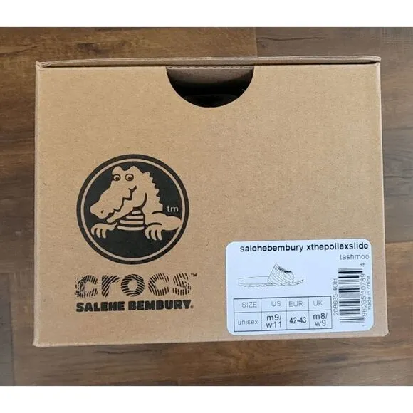 crocs pollex slide by salehe bembury tashmoo 208685-4OH men size 9 fast shipping