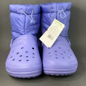 Crocs Unisex Classic Lined Neo Puff Boots Men’s 10 Women’s 12 Digital Violet Fuz