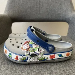 Crocs Unisex Kids Disney Toy Story Clog Slip On Sandals size 3