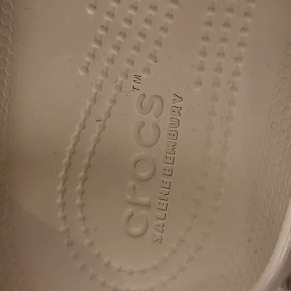 CROCS x Salehe Bembury Stratus Cream‎ Beige Sz 9 Slip On Clog Sandals Shoes RARE