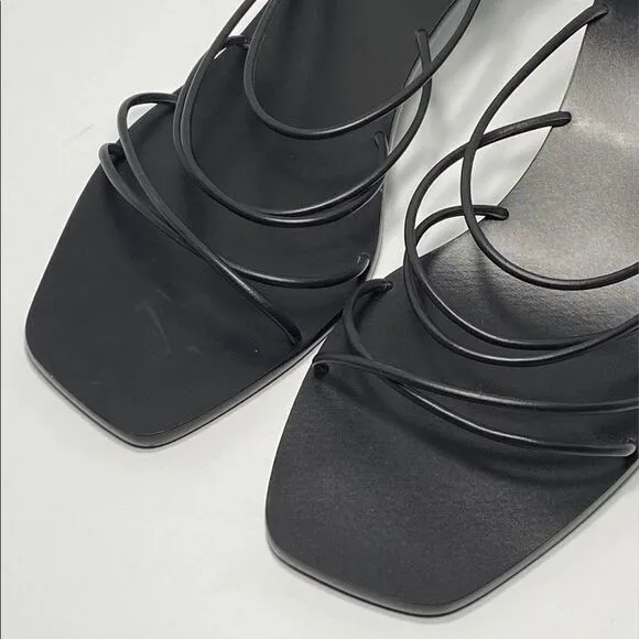 Cult Gaia Kelly leather slide sandals size 40.5