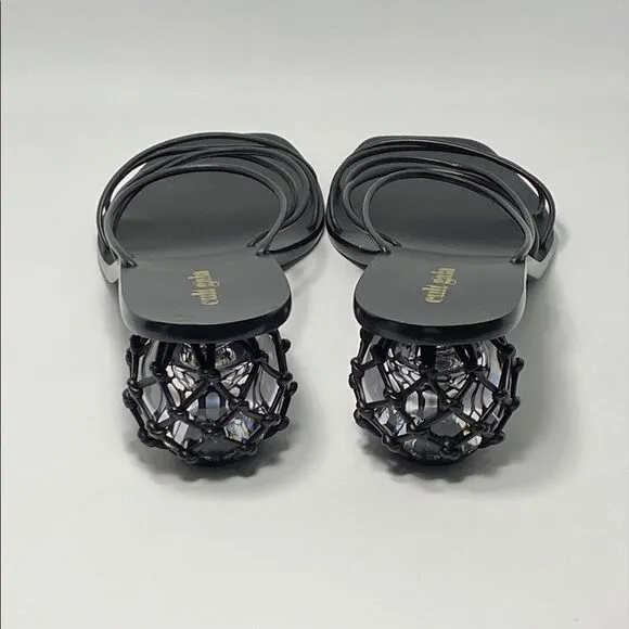 Cult Gaia Kelly leather slide sandals size 40.5