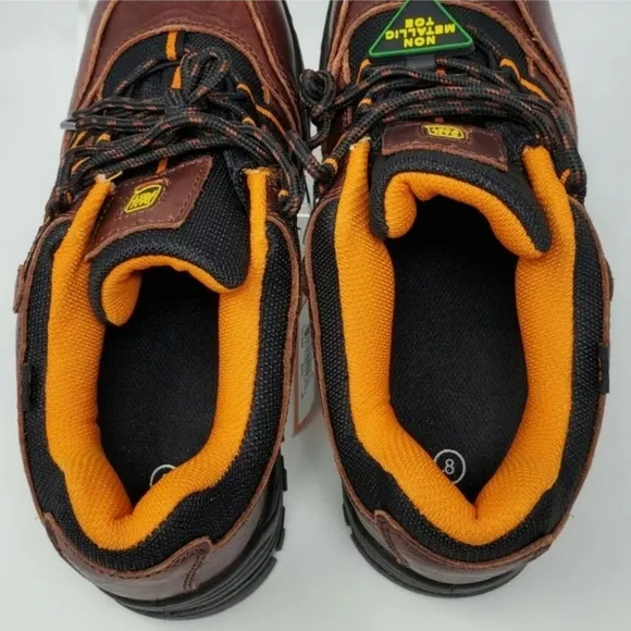 Dan Post Blue Ridge DP63783 Men's Sz 8M Oxblood Brown Leather Hiking Boots Shoes