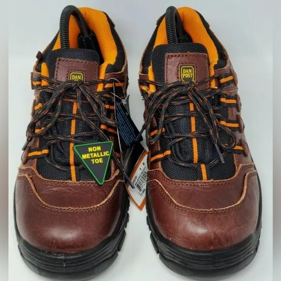 Dan Post Blue Ridge DP63783 Men's Sz 8M Oxblood Brown Leather Hiking Boots Shoes