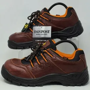 Dan Post Blue Ridge DP63783 Men's Sz 8M Oxblood Brown Leather Hiking Boots Shoes