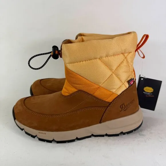 Danner Cloud Cap Roasted Apricot Boots Women's 7.5 Brown Leather Winter Shoes