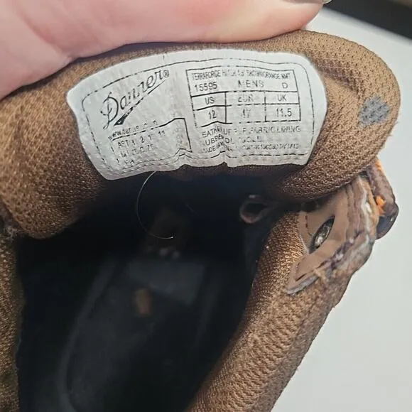 Danner Men's Brown Terraforce Hiker 4 5&quot; Comp Toe Boots Size 12