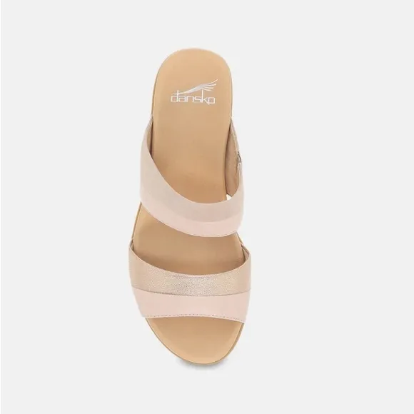 Dansko Theresa Multi-Strap Slip-On Leather Sandals Size 40EU 9.5-10US