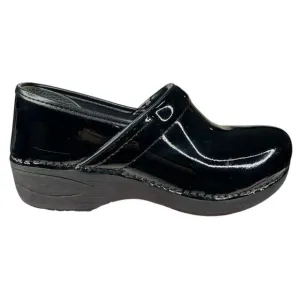 Dansko Women’s XP 2.0 Black Glossy Slip on Clog Size 39 US 8.5/9