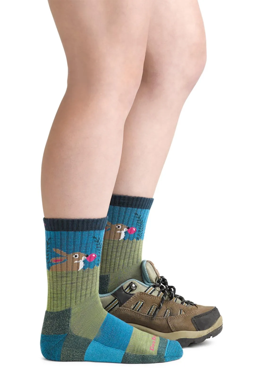 Darn Tough Junior Bubble Bunny Micro Crew Socks