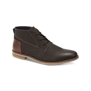 DEER STAGS Mens Black Cushioned Mark Almond Toe Lace-Up Dress Chukka Boots 9.5 M