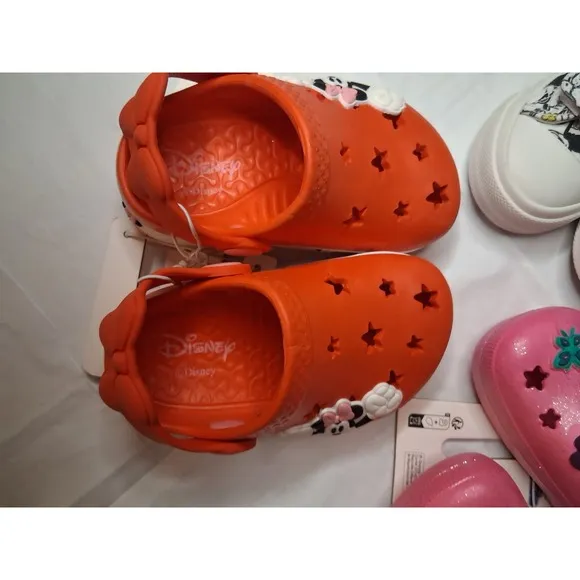 Disney Bundle Shoes Sneakers Sandals Clogs Mickey Mouse Encanto Size 5