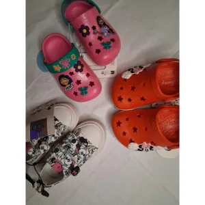 Disney Bundle Shoes Sneakers Sandals Clogs Mickey Mouse Encanto Size 5
