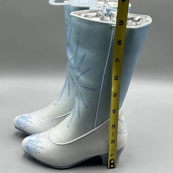 Disney Frozen Elsa Kids' Dress-Up Boots - Disney Store US 7/8 NEW NO BOX