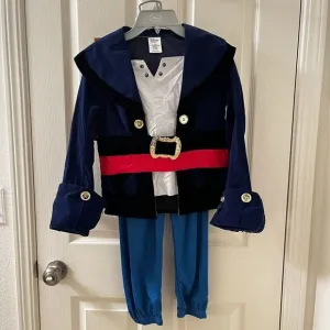 Disney Store Captain Jake Costume Jake and the Never Land Pirates Boys 7-8 NWT